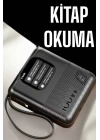 Powerbank Ekranlı Çok Fonksiyonlu Müzik Dinleme Kitap Okuma