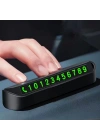 Pratik Fosforlu Telefon Numarası Yamzak İçin Araç İçi Oto Numaratör Numaralık
