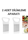Pratik Kolay Eşit Şekilde Sebze Kesme Dilimleme Aleti Aparatı