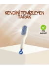 Pratik Mekanizmalı Saç Tarağı – Kendi Kendini Temizler, Taşınabilir