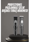 Pro Şarjlı Saç Sakal Tıraş Makinesi Ense Kesme Makinesi Lazer Öncesi Kısaltma