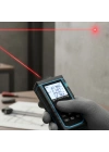 Profesyonel 40 Metre Dijital Lazer Metre Ölçüm Cihazı-LCD Ekranlı,Su Terazili,Pisagor Ölçüm Fonksiyonlu,20 Kayıt Hafızalı,Hassas Lazer Ölçer