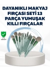 Profesyonel Kullanıma Uygun 13 Parça Makyaj Fırçası Takımı Fiber Kıllı