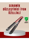 Profesyonel Titanyum Saç Düzleştirici – Ayarlanabilir Isı ve Hızlı Isınma Özellikli