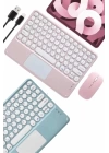Profesyonel Wifi Q Klavye Bluetooth Klavye Touchpad 10.8 Inç