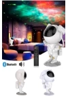 Projeksiyon Astronot Lamba Speaker Sevimli Astronot Bluetooth Hoparlör