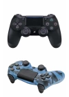 PS4 Joystick Oyun Kolu Titreşimli Uzun Pil Ömrü USB Şarj Kablolu