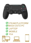 Ps4 Kol Wireless Bt Kablosuz Oyun Kolu Ps4 Joystick Tablet Telefon Pc Uyumlu Titreşimli Oyun Kolu