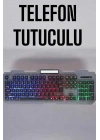 Q Klavye RGB Işıklı Klavye Ve Mouse Seti Kablolu Mouse Hediyeliş