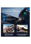 Q28 Motosiklet Kask Bluetooth Kulaklık 1080p Kamera Interkom Kulaklık Su Geçirmez Intercom