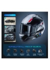 Q28 Motosiklet Kask Bluetooth Kulaklık 1080p Kamera Interkom Kulaklık Su Geçirmez Intercom