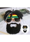 Rasta Peruklu Bob Marley Parti Gözlüğü