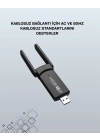 Realtek Chipsetli 5G Destekli Yüksek Hızlı Ağ Adaptörü