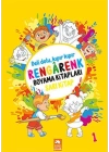 Rengarenk Boyama Kitabı 1 - Sarı Kitap