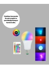 Renk Değiştiren RGB LED Ampul 16 Renk Uzaktan Kumandalı 2025 Model