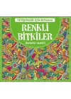 Renkli Bitkiler - Yetişkinler İçin Boyama