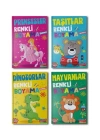 Renkli Boyama 10 set+1 Set (44 Kitap)