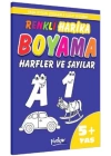 Renkli Harika Boyama Harfler ve Sayılar (5+Yaş)