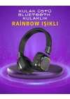 Renkli Işık Efektli Bluetooth 5.3 Müzik Kulaklığı