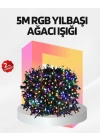 Renkli LED Işık Zinciri 8 Modlu Dekoratif Aydınlatma