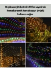 Renkli LED Işık Zinciri 8 Modlu Dekoratif Aydınlatma