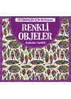 Renkli Objeler - Yetişkinler İçin Boyama