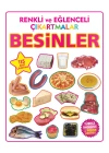 Renkli ve Eğlenceli Çıkartmalar Besinler