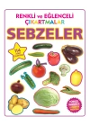 Renkli ve Eğlenceli Çıkartmalar Sebzeler