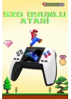 Retro Konsol P5 Uyumlu Taşınabilir 520 Oyunlu Kablosuz Game Stick