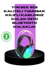 RGB Aydınlatmalı Kablosuz Bluetooth Oyuncu Kulaklığı