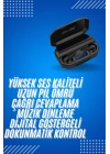 Rgb Işıklı Çift Mikrofonlu Siyah Profesyonel Oyuncu Kulaklığı Kablosuz Kulakiçi