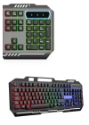 RGB Işıklı Gaming Oyuncu Klavye Q Klavye Mouse Hediyeli