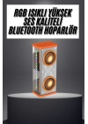 Rgb Işıklı Hoparlör Taşınabilir Hoparlör Kablosuz Bluetooth 5.0 Bağlantı