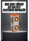 Rgb Işıklı Hoparlör Taşınabilir Hoparlör Kablosuz Bluetooth 5.0 Bağlantı