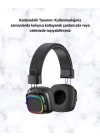 RGB Işıklı Katlanabilir Bluetooth 5.3 Kulak Üstü Kulaklık