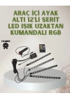 RGB LED Araç İçi Aydınlatma – Kumandalı Sistem