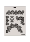 Rich Dantel Seri DN-918 Stencil 35x25 cm