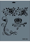 Rich New Seri N-106 Stencil 35x25 cm