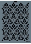 Rich New Seri N-157 Stencil 35x25 cm