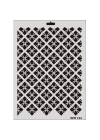 Rich New Seri N-163 Stencil 35x25 cm