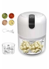 Rondo Doğrayıcı 250 ML Taşınabilir USB Şarjlı Pratik El Rondo Blender