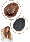 Rose Gold Saç Düzleştirici Tarak Geniş AralıklıHer Saç Tipine Uygun Fırçalı Saç Düzleştiric