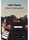 Rp1259 Led Matrix Panel 16x96cm Telefon Kontrollü Kayar Led Animasyon Aydınlatma