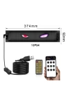 Rp937 Led Matrix Panel 16x64cm Telefon Kontrollü Kayar Led Animasyon Aydınlatma