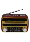 Rt-310 Bluetoothlu Nostaljik Radyo Usb Mp3 Player