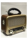 Rt-819 Güneş Enerjili Nostaljik Fm,aux,usb Müzik Çalar