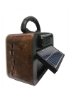 Rt-819 Güneş Enerjili Nostaljik Fm,aux,usb Müzik Çalar