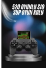 S10 Gamepad 520 Oyunlu Klasik Taşınabilir Retro Oyunlar Oyun Konsolu El Atarisi