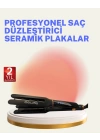 Saç Düzleştirici Seramik Plakalı 230C Hızlı Isınma 360° Kablo