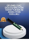 Saç Kurutma, Düzleştirici ve Tarak Tek Cihazda – 3 Kademeli Isı Ayarı